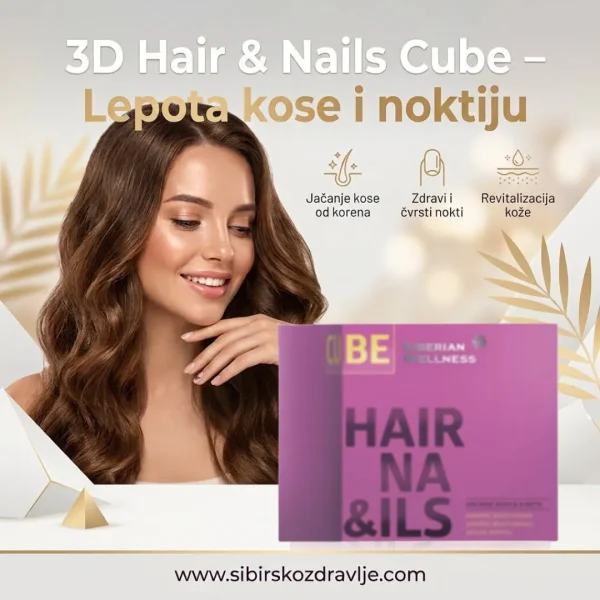3D Hair&Nails Cube