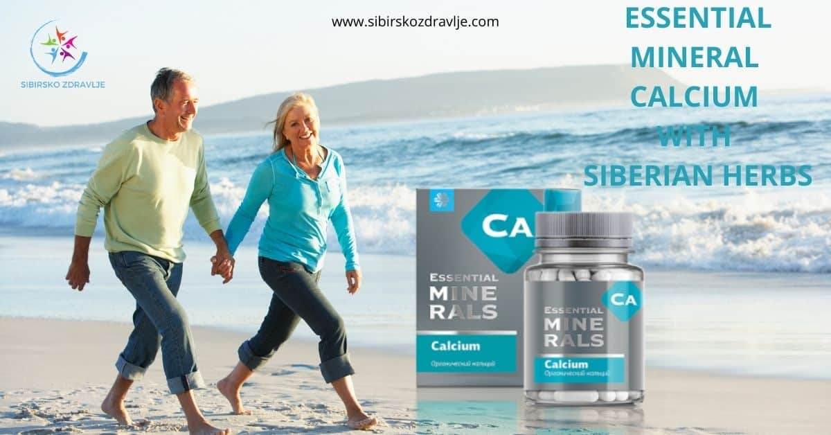 Essential mineral calcium with siberian herbs