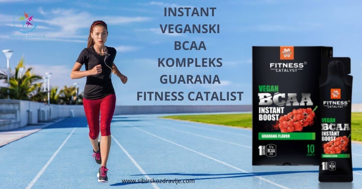 Instant veganski bcaa kompleks guarana fitness catalist