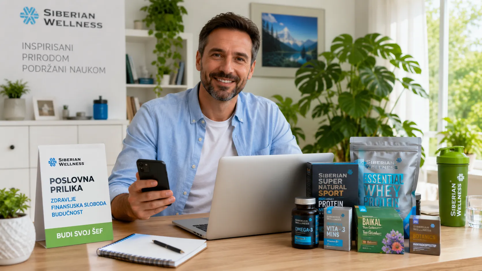 Poslovna prilika Siberian Wellness i online biznis od kuće